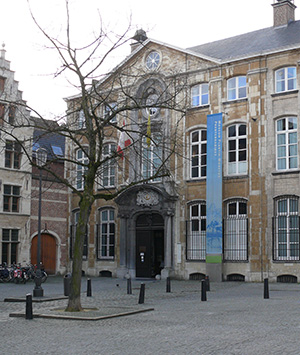 Ingang van het Museum Plantin-Moretus